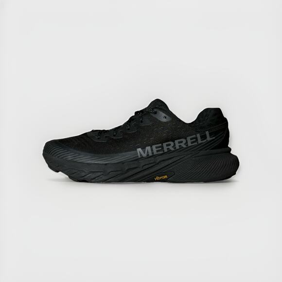 Merrell Agility Peak 5 Women’s Trail Running Shoes Black Vibram Size 8 J068090 - Picture 1 of 13